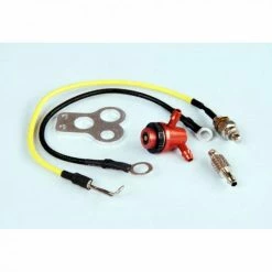 J Perkins Remote Glow Lead W/Fuel Valve + Mount Set