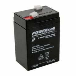 J Perkins 6V-4 Amp Powercell Gel Battery