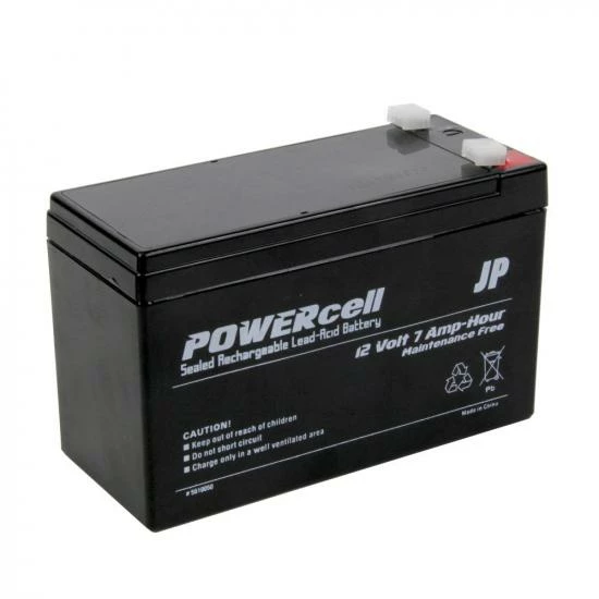 J Perkins 12V (12 Volt) 7Ah Sealed Lead Acid (SLA) Gel Battery