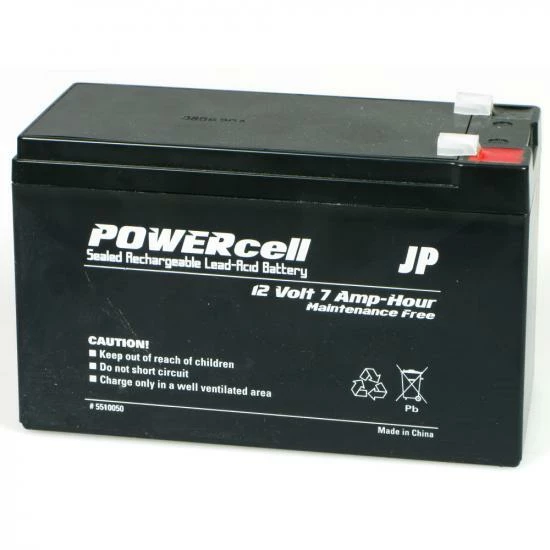 J Perkins 12V (12 Volt) 7Ah Sealed Lead Acid (SLA) Gel Battery - Image 2