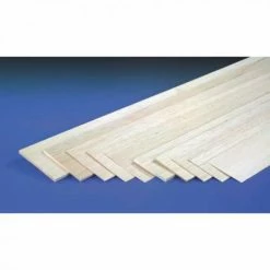 J Perkins 20mm X 100mm X 1Mtr Sheet Balsa ** CLEARANCE **