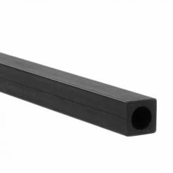 J Perkins C/Fibre Square-Round Tube 6.0mm X 4.15mm X1Mt