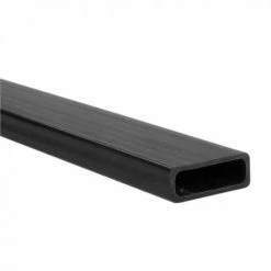 J Perkins C/Fibre Rectangular Tube 6.3mm X 13.0mm X 1Mt