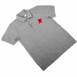 J Perkins JP JP Polo Shirt Light Grey (Size S)