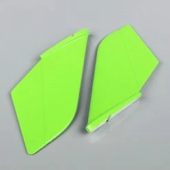 J Perkins JP Vertical Fin Set Green (Painted With Decal) (F-38)